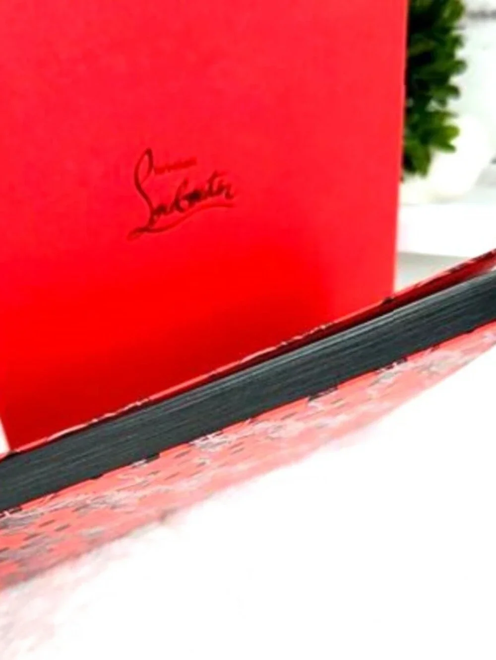 Christian Louboutin Hardcover Notebook Journal- Brand New in Box